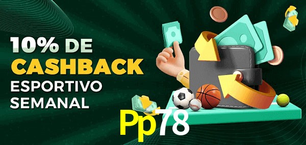 10% de bônus de cashback na Pp78